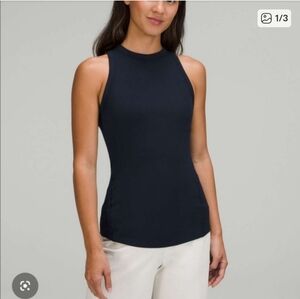 NWT Lululemon Hold Tight Tank Crewneck True Navy Size 8 New